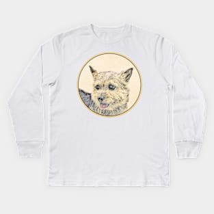 Norwich Terrier Kids Long Sleeve T-Shirt